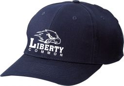 Youth Six-Panel Twill Cap, Navy